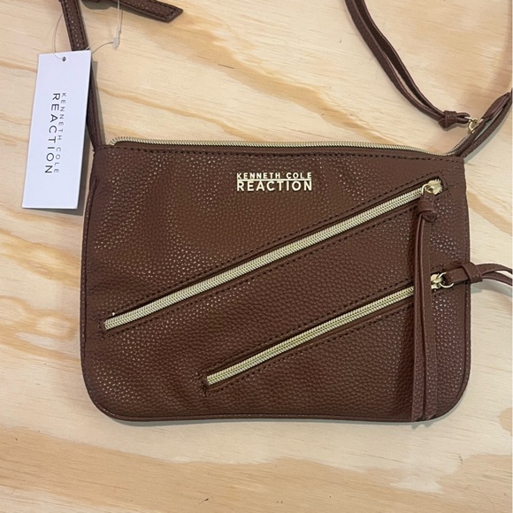 Kenneth Cole Reaction brown Clutch new with tags - Picture 3 of 6